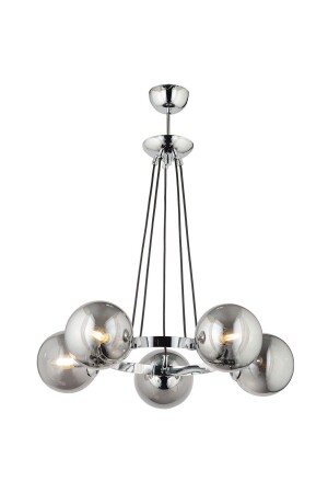 Ghiacciolo Decorative Pendant Lamp Chandelier 5 Piece Chrome ARZ124-21-05 - LampaLuce