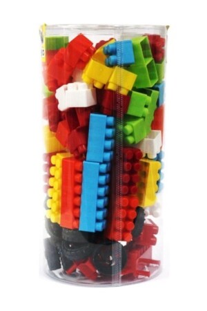 Giant Lego Set 120 Pieces with House and Car Materials 2500 - Deniz Oyuncak