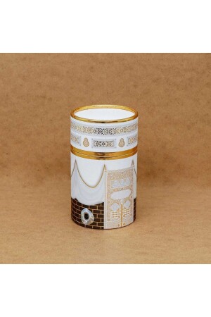 Gift Dowry Kaaba Patterned Boxed Prayer Rug Prayer Beads Set - Ayhanhome