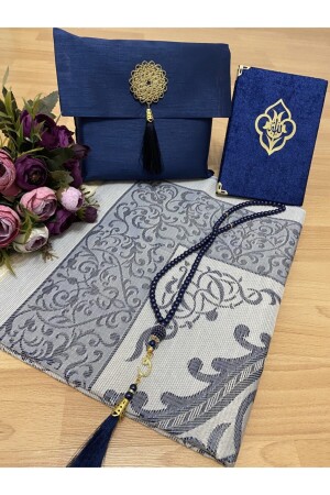 Gift Dowry Prayer Rug Set of 4 with Shantuk Bag - Ayhanhome
