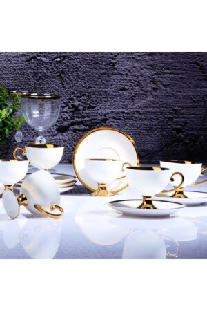 Gilded Footed Cup Set İST 63 - Kosova