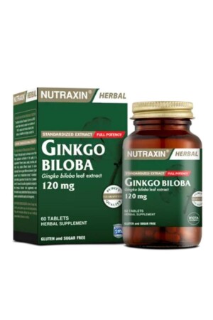 Ginkgo Biloba 60 Tablets - Nutraxin