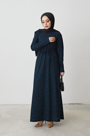 Ginning Patterned Dress BUP100 - MODAEFA