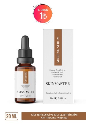 Ginseng Serum Helping Skin Renewal and Refreshment (Ginseng Extract 5% + Niacinamide + Ha) S0000010 - SkinMaster