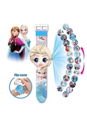 Girl's Blue Projection Watch - Elsa