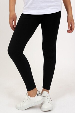 Girl's Cotton Lycra Basic Long Tights - Genel Markalar