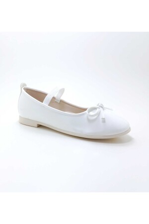 Girl's Elastic-bow Detailed Light Ballerina Ballet - İeg Perla Kids