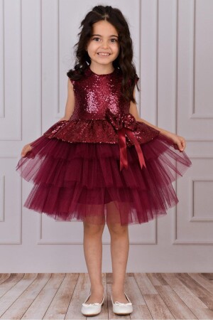 Girl's Tulle Evening Dress, Party and Birthday Dress 9359 - Mixie