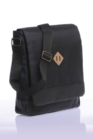 Gk15 Postman Vertical Crossbody Bag Black 20uhk00061 - By Hakan