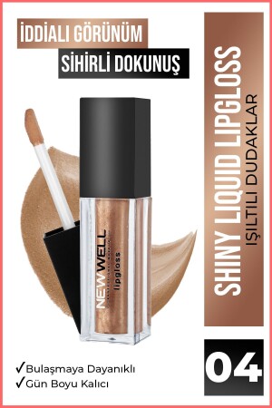 Glänzender flüssiger Lippenstift – 04 T942 - New Well
