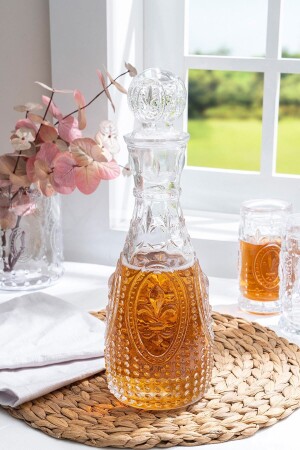 Glass Fleur De Lis Model Carafe WATER. IFD. 050 - Glamis