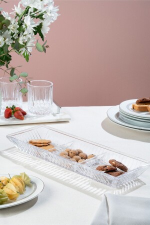 Glass Linea Model 3 Compartment Presentation Rack LN. SDS. 039. 00. 000 - Glamis