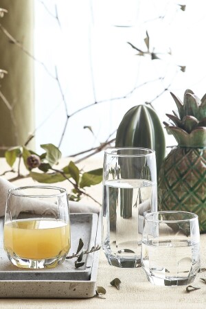 Glass Set Water Set Water Glass Soft Drink Glass 18pcs Fma05058 - Lav