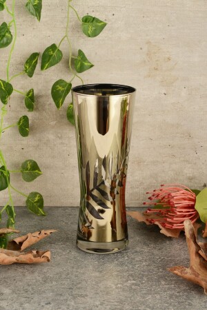 Glass Vase-gold Plated - Angdesign