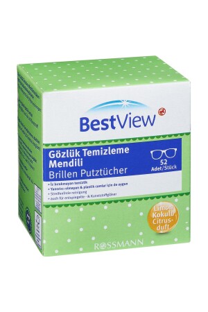 Glasses Cleaning Wipes 52 Pack - Bestview