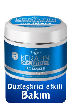 Glättende Keratin-Haarmaske 250 ml 8681137004233 - Seed Natural Herbs