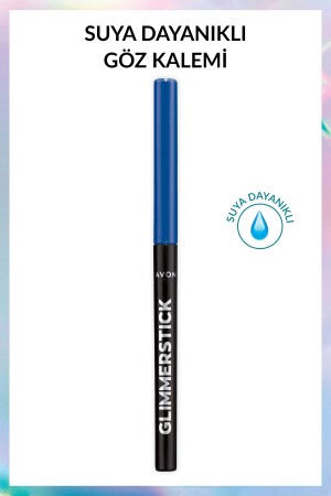 Glimmersticks Lift Retractable Eye Pencil Azure Blue - Avon