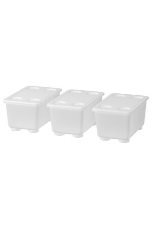 Glıs Box with Lid, Transparent, 404. 661. 48mm - IKEA