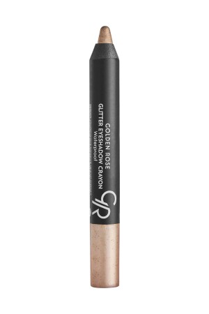 Glitter Eyeshadow Crayon Waterproof No: 57 Bright Gold - Suya Dayanıklı Simli Kalem Göz Farı - Golden Rose