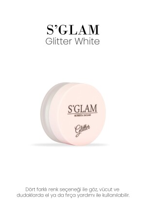 glitter white - S'glam
