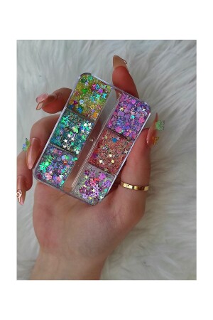 Glitzer-Gel-Lidschatten Glitzer-Lidschatten-Palette Barbie05 Glänzender Glitzer - Hbtasarim