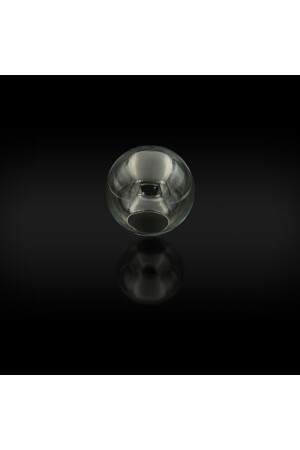 Glob Kronleuchter Glas. Vollständig transparente Farbe, farblos. (DIA: 15. 00 cm – Schließfachplatz: 7. 00 cm) volle Kugel. GLOB GLAS, GLOBUS. TRANSPARENT,FLACH,FARBLOS. - KUĞULU