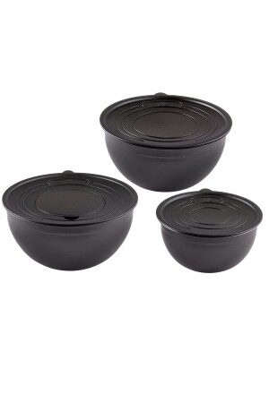 Globe Black 9 Piece Grater Storage Container Set 500. 01. 01. 9165 - Jumbo