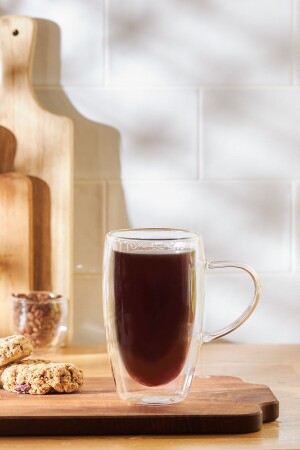Globe Double Walled Tall Glass Mug 600. 15. 01. 2508 - Emsan