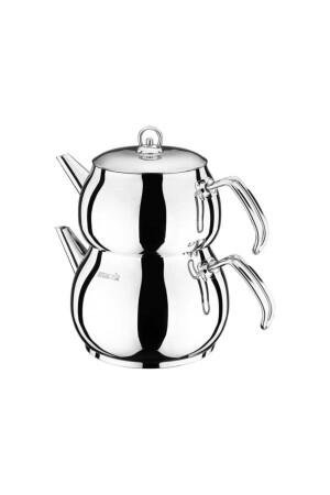 Globe Metal Handle Teapot Family Size 868043404008124 - Akdeniz