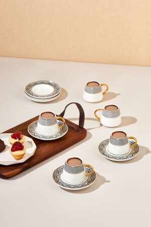 Globe Set of 6 Coffee Cups 80 ml 153. 03. 07. 5031 - Karaca
