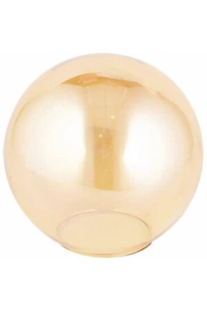 Glop Honey Color Chandelier Glass E27 (LENGTH 14 CM, DIAMETER DIAMETER 15 CM) A27092102 - ADA AVİZE