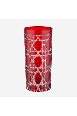 Gloria Red Glass Water Glass 485 ml CA342263RD - CHIARA ALESSI