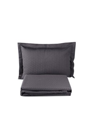 Glory Single Bedspread Set 180 X 250 Cm Anthracite - Taç