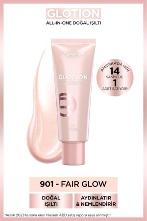 Glotion All-In-One Natural Glow 901 - Fair Glow - L'oreal Paris