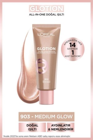 Glotion All-in-one Natural Glow 903 - Medium Glow - L'oreal Paris