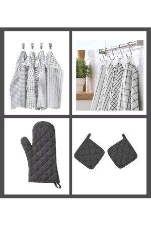 Gloves & Handle & Drying Cloth Set 22-1023-1132 - EZMK EV GEREÇLERİ