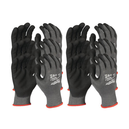 Gloves MILWAUKEE CUT level 5, 12 pairs - Milwaukee Accessories