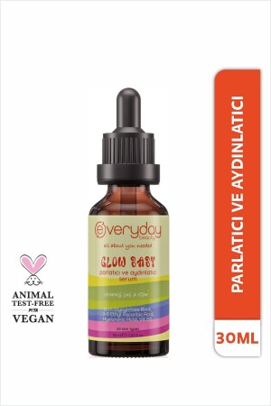 Glow Baby C Vitamini Parlatıcı Aydınlatıcı Serum 30 ml Yenileyici Nemlendirici Doğal Parlak Cilt - Everyday Beauty