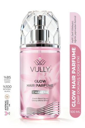 Glow Chanera Argan yağlı besleyici ve Panthenol içerikli ışıltı veren Saç Parfümü 100 Ml - VULLY