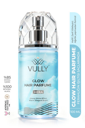عطر جلو هيرا بزيت الأرغان المغذي والمشرق للشعر مع محتوى البانثينول 100 مل - VULLY