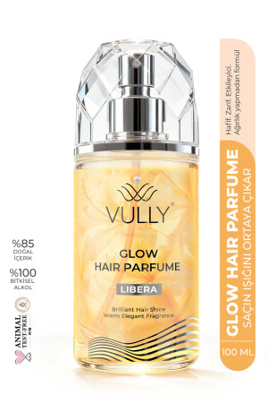 Glow Libera Argan yağlı besleyici ve Panthenol içerikli ışıltı veren Saç Parfümü 100 Ml - VULLY