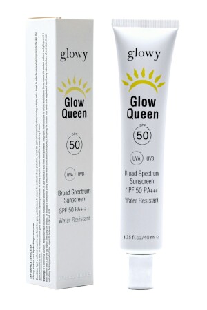 Glow Queen Spf50 Güneş Koruyucu Yüz Kremi GLW23001 - GLOWY
