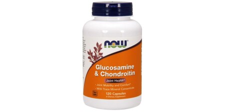Glukozamin ve Kondroitin İz Mineral Konsantresi - 120 kapsül - NOW Foods