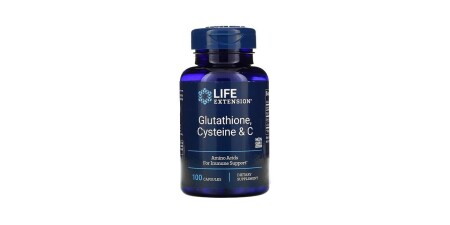 Glutathion, Cystein & Vitamin C - 100 Kapseln - Life Extension