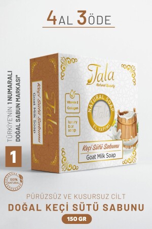Goat Milk Soap Natural Pore Firming and Anti-Acne 150 Gr - Tala