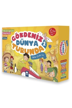 Gökdeniz on World Tour 2 2. Classroom Reading Set 10 Books Set Vildan Özdemir 9786257947503 - Mavi Kirpi