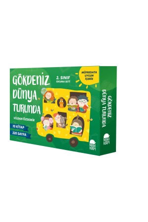 Gökdeniz on World Tour-2. Grade Reading Set - 10 Book Set - Mavi Kirpi