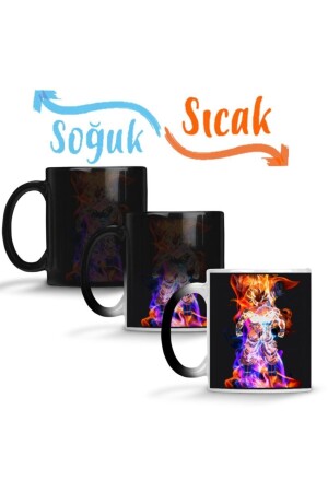 Goku Instinto Superior Magic Mug Cup Porcelain SK1690 - Baskı Dükkanı