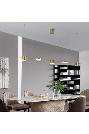 Gold 6'lı Spot Led Lamba,sarkıt Avize,modern Aydınlatma,dekoratif Işık CL84005 - CATLUZ