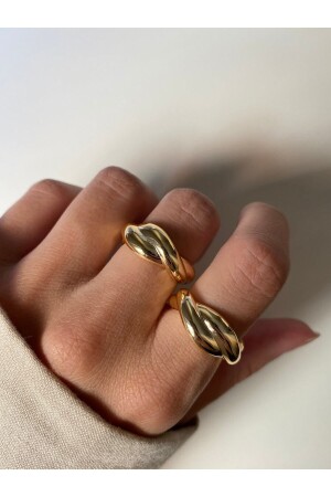 Gold Auger Women's Ring - Ringbox